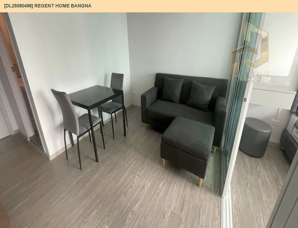 picture DL25080498 Condo for rent, Regent home bangna near BTS Bang Na, ready to move in, call urgently 0656133286 LineID @534wlwof - 4/9