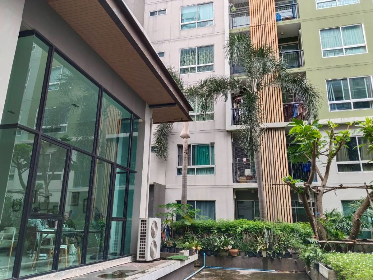 รูป ขายคอนโด วี คอนโด ลาดกระบัง เฟส A ห้องวิวสวน บรรยากาศดี  รีโนเวทใหม่ทั้งห้อง สวย สะอาด - รูปที่ 13/21