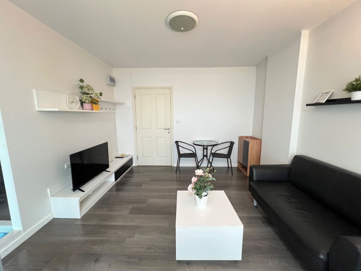 picture 📌𝐔𝐏𝐃𝐀𝐓𝐄 𝐑𝐎𝐎𝐌 𝟐𝟎𝟐𝟓📌 Condo for rent at Campus Resort Bangna [Beautiful built-in room+washing machine] ID LINE: atccity 💻 - 5/9