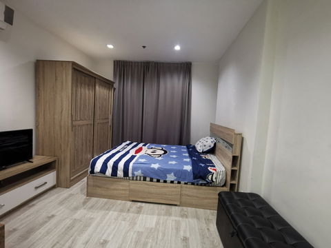 P-40407 Condo for rent Ideo Mobi Rama 9 fully furnished (Confirm again when visit). 