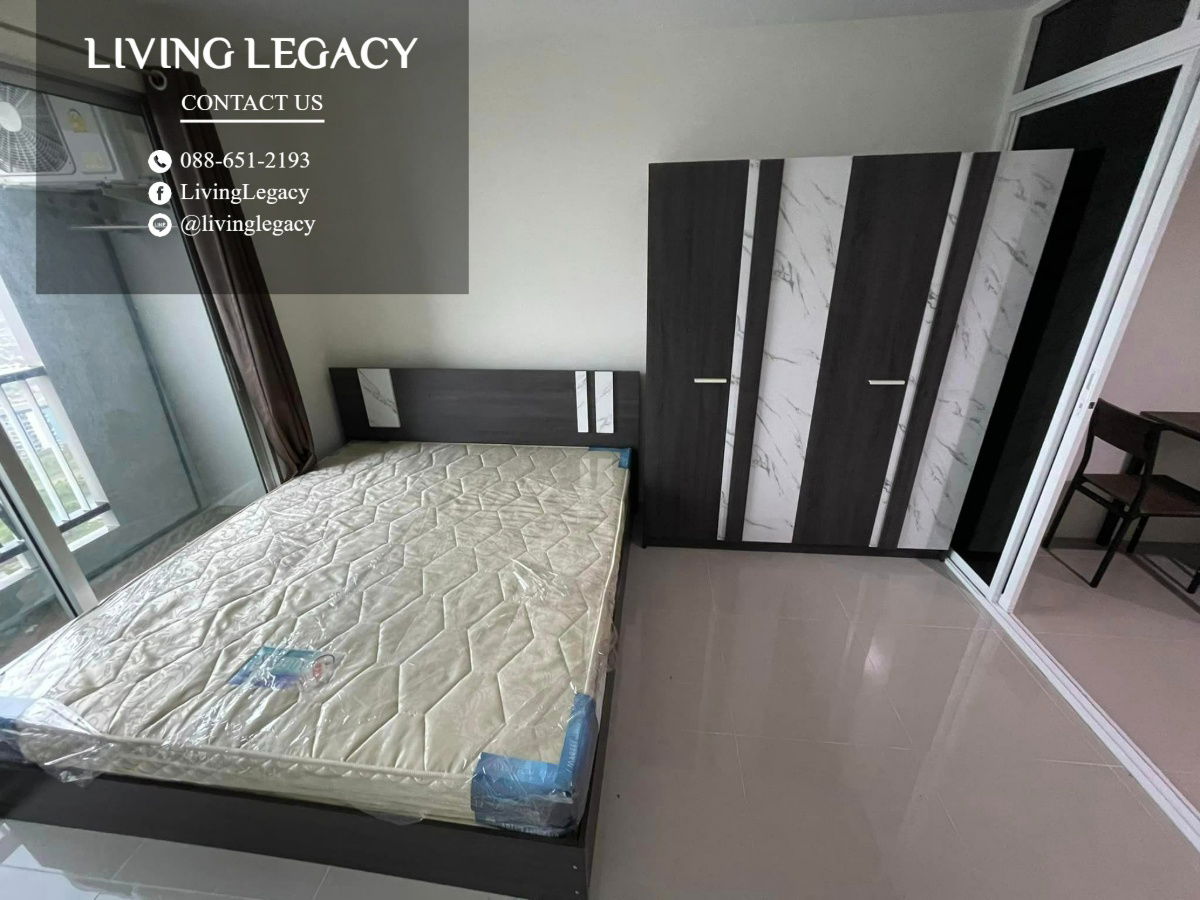 รูป LWAD7QR4 ให้เช่าคอนโด Asakan Place Srinakarindra 29.5 ตร.ม. ชั้น 33 line id : @livinglegacy - รูปที่ 2/12
