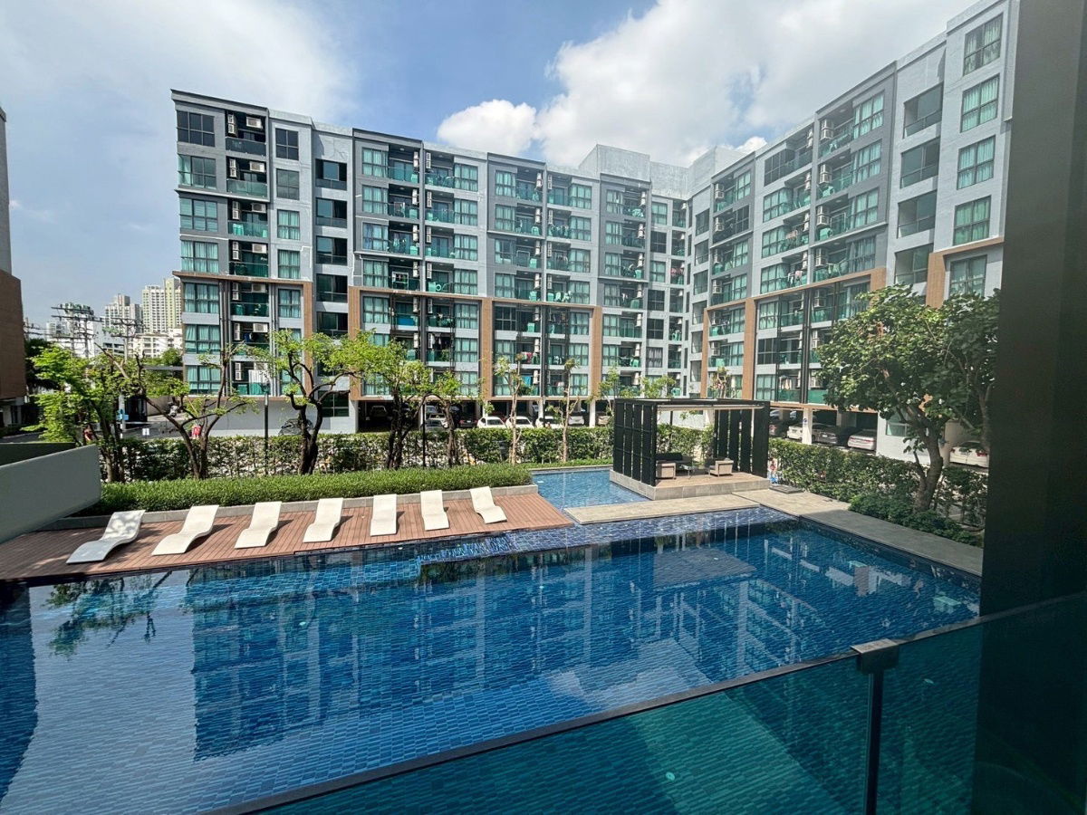 picture Urgent‼️Ready to move in🔥🔥For rent: The Excel Hideaway Sukhumvit 50, has a washing machine. - 3/10