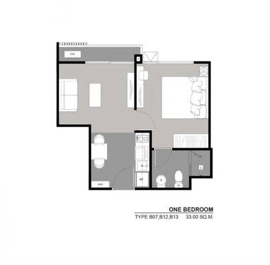 รูป คอนโด 1-ห้องนอน ที่ ริทึ่ม สุขุมวิท 36-38 ใกล้ BTS ทองหล่อ (ID 2256096) - รูปที่ 4/5