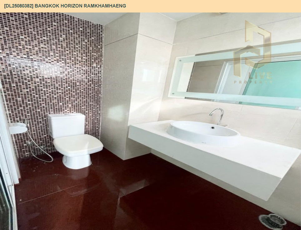 picture DL25080382 Condo for rent, Bangkok Horizon Ramkhamhaeng near Airport Rail Link Hua Mak, ready to move in, call urgently 0656133286 LineID @655ebbvc - 7/7