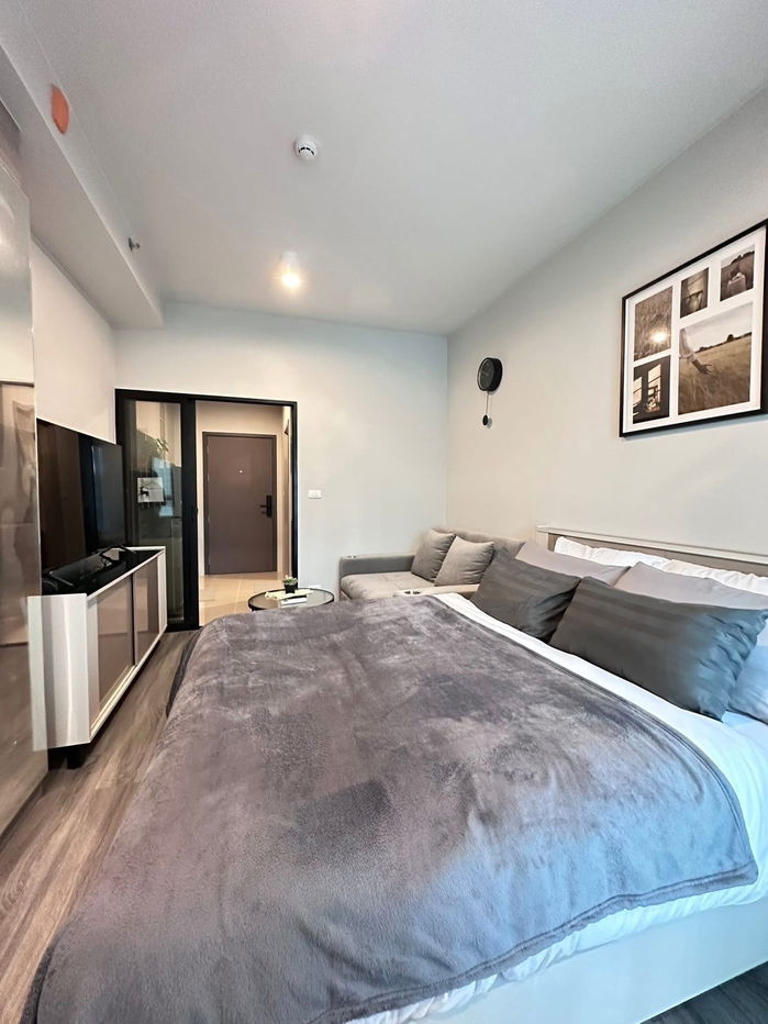 รูป ให้เช่า 𝗜𝗗𝗘𝗢 รามคำแหง-ลำสาสี สเตชั่น 🏡 มีเครื่องซักผ้า ใกล้รถไฟฟ้าลำสาลี‼️#ตอบแชทไว 🔥🔥   รหัส T10 - รูปที่ 1/7