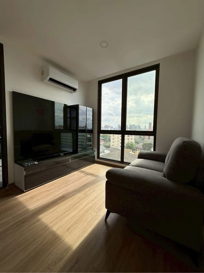 picture New room✨ CYBIQ Ramkhamhaeng  🔥 Line ID @034etfin 📲 2 bedroom 1 bathroom ✨ MRT Lam Sali Intersection 💛 ARL Ramkhamhaeng 🤎 - 2/28