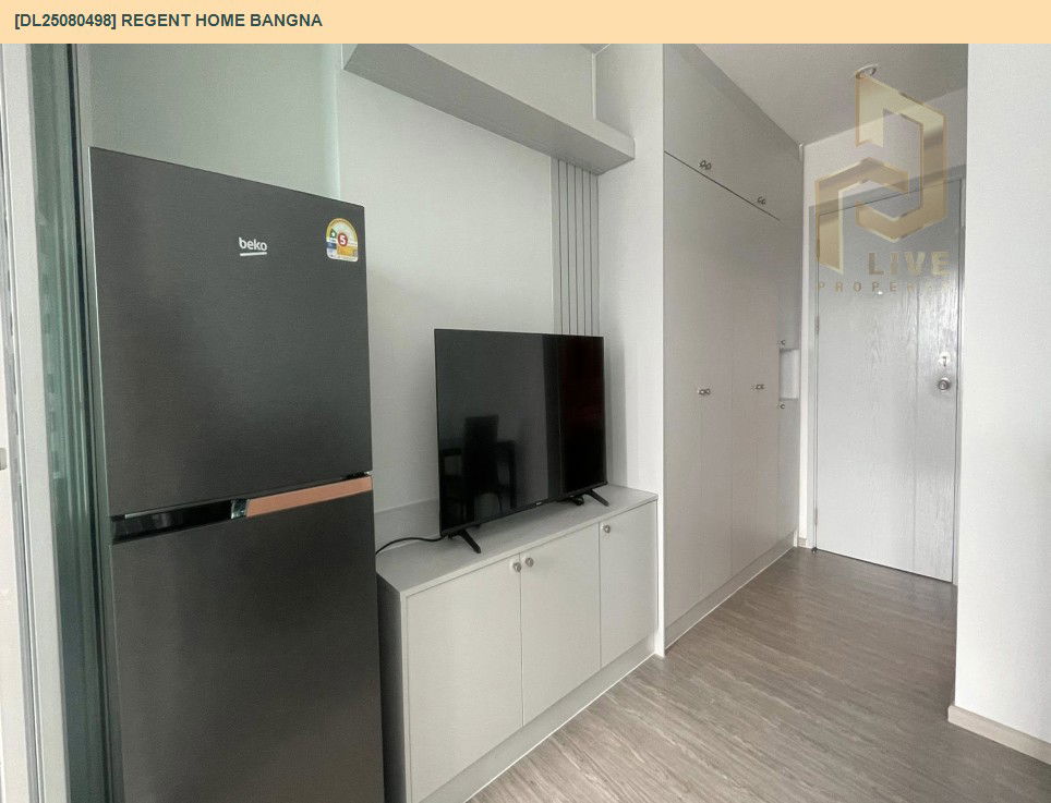 picture DL25080498 Condo for rent, Regent home bangna near BTS Bang Na, ready to move in, call urgently 0656133286 LineID @534wlwof - 5/9