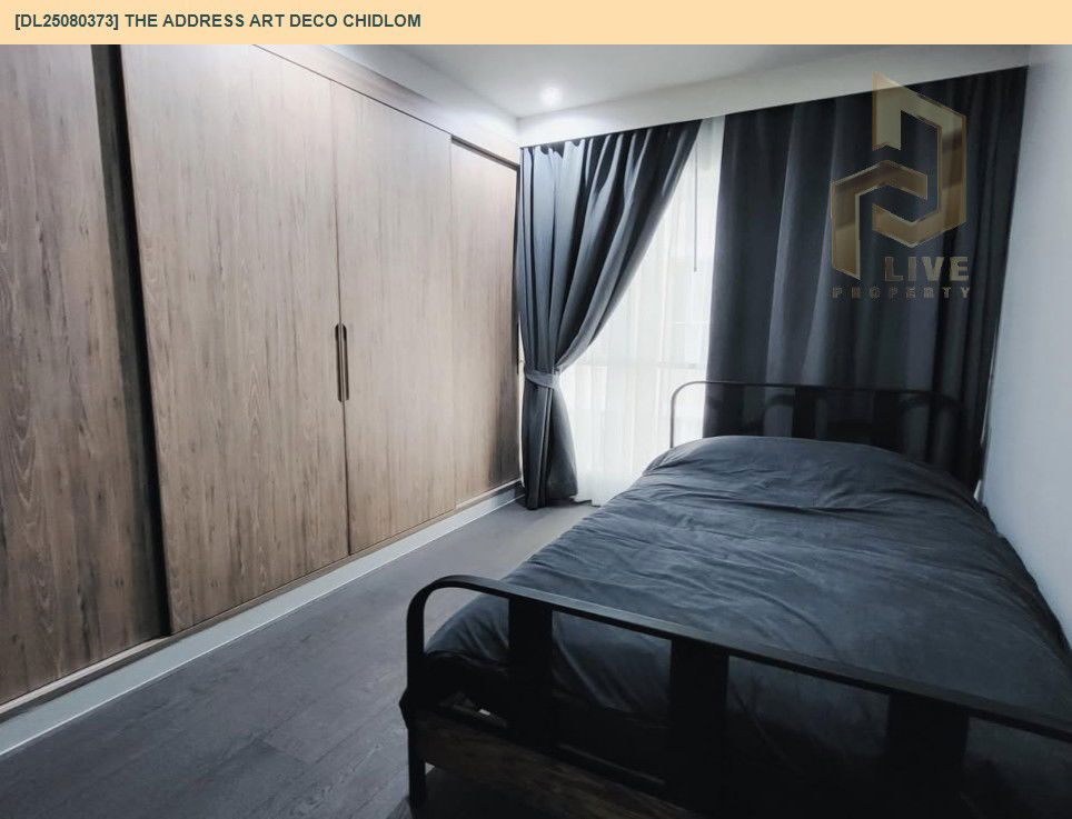 picture DL25080373 Condo for rent, The Address Art Deco Chidlom near BTS Chit Lom, ready to move in, call urgently 0656133286 LineID @655ebbvc - 7/10