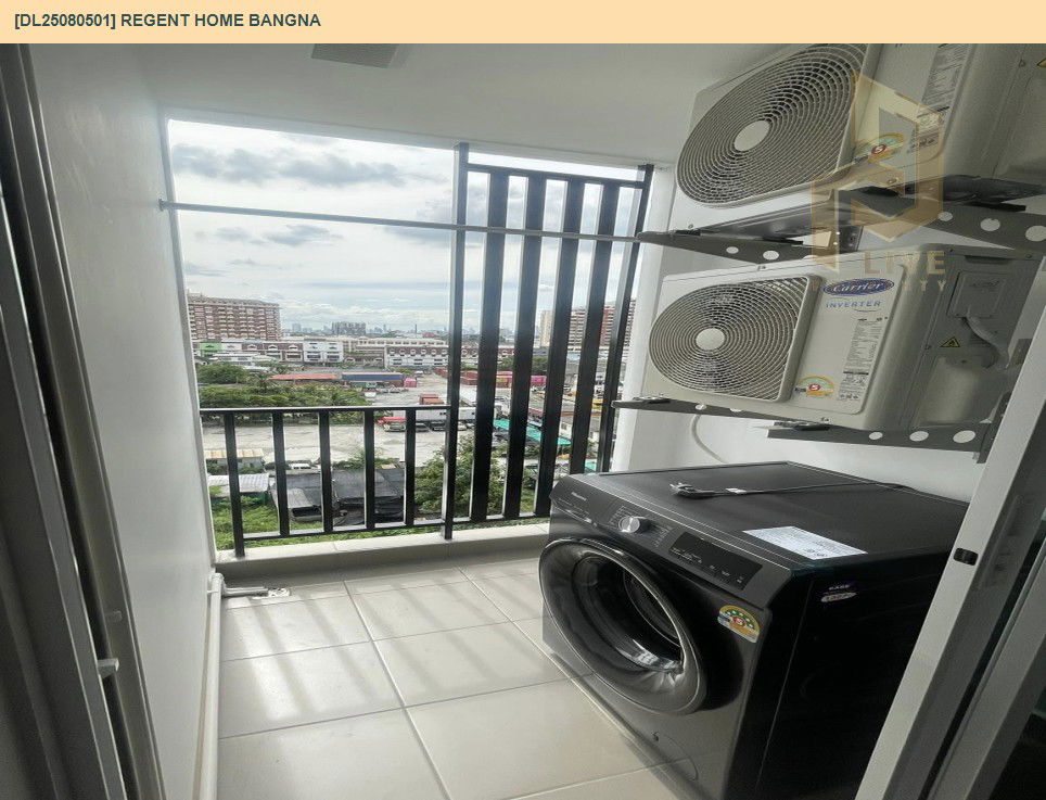 รูป DL25080501 ให้เช่าคอนโด รีเจ้นท์ โฮม บางนา (Regent home bangna) ใกล้ BTS บางนา พร้อมเข้าอยู่ โทรด่วน 0638692663 LineID @655ebbvc - รูปที่ 7/9