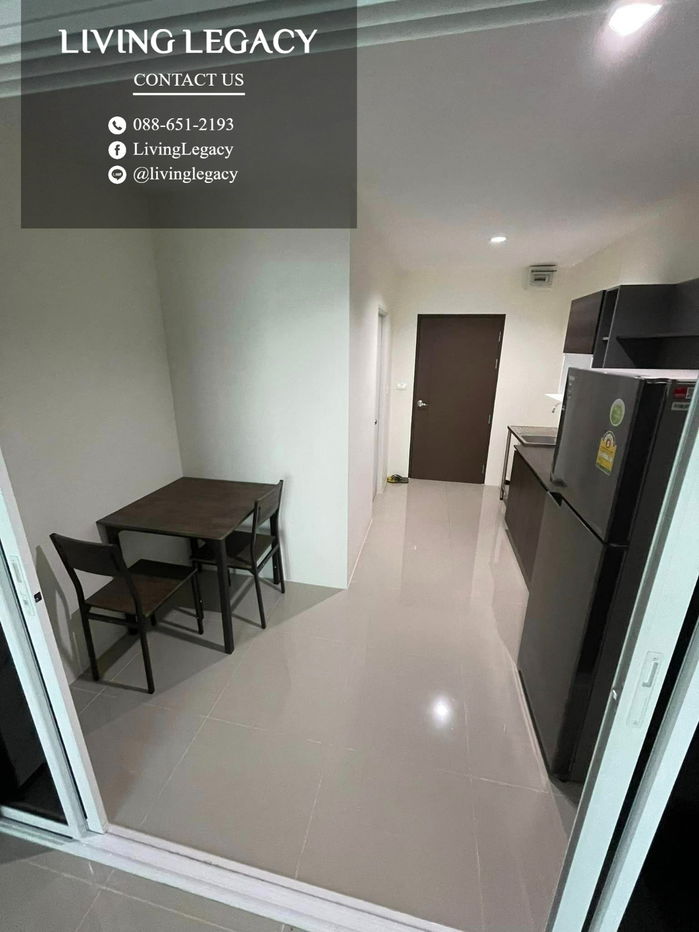 รูป LWAD7QR4 ให้เช่าคอนโด Asakan Place Srinakarindra 29.5 ตร.ม. ชั้น 33 line id : @livinglegacy - รูปที่ 8/12