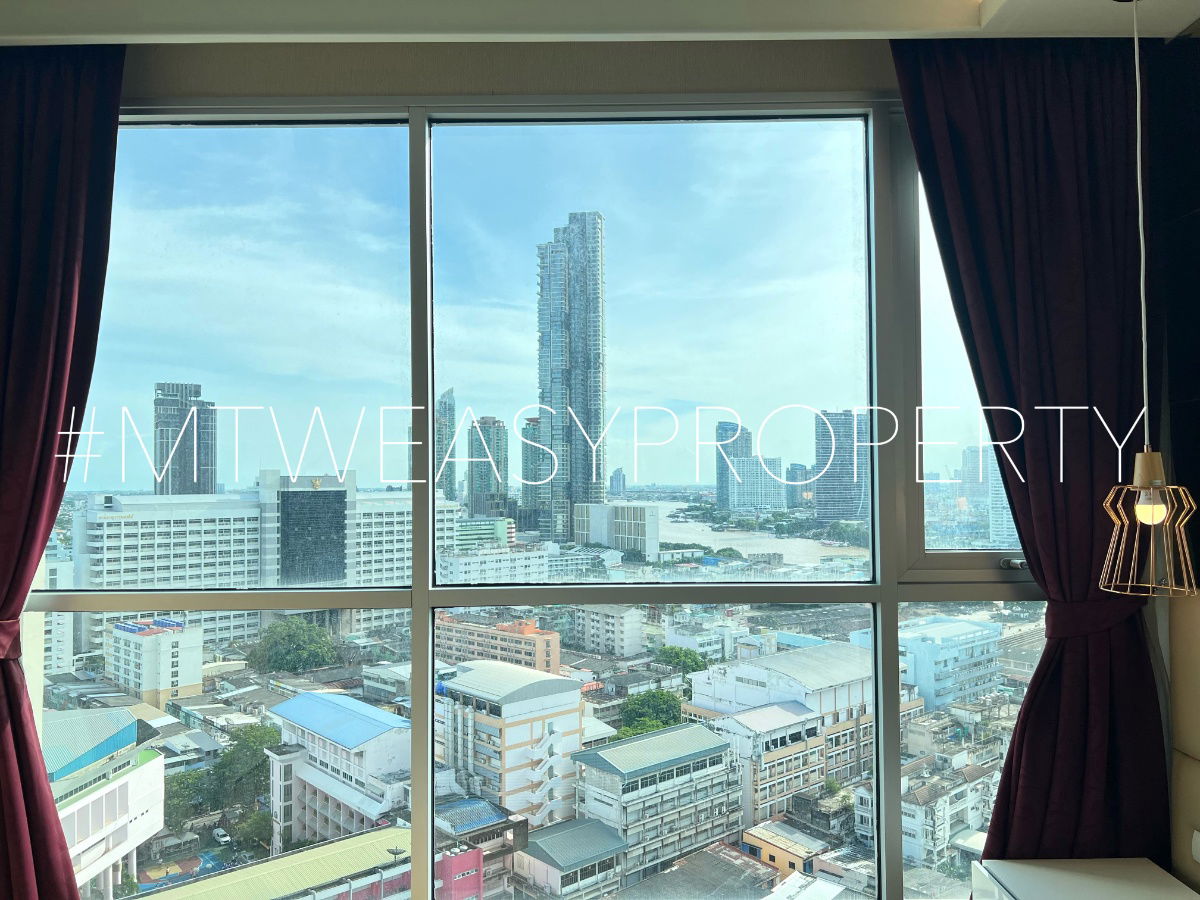 picture 66 sqm, River view, 2bedrooms 2 bathroom near BTS  - 3/6