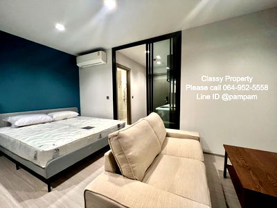 Condos for rent Esplanade Ratchadapisek  : *** Condo for rent : Life Asoke-Rama 9  Studio High floor Fully furnished Separate kitchen near MRT Rama9 *** 