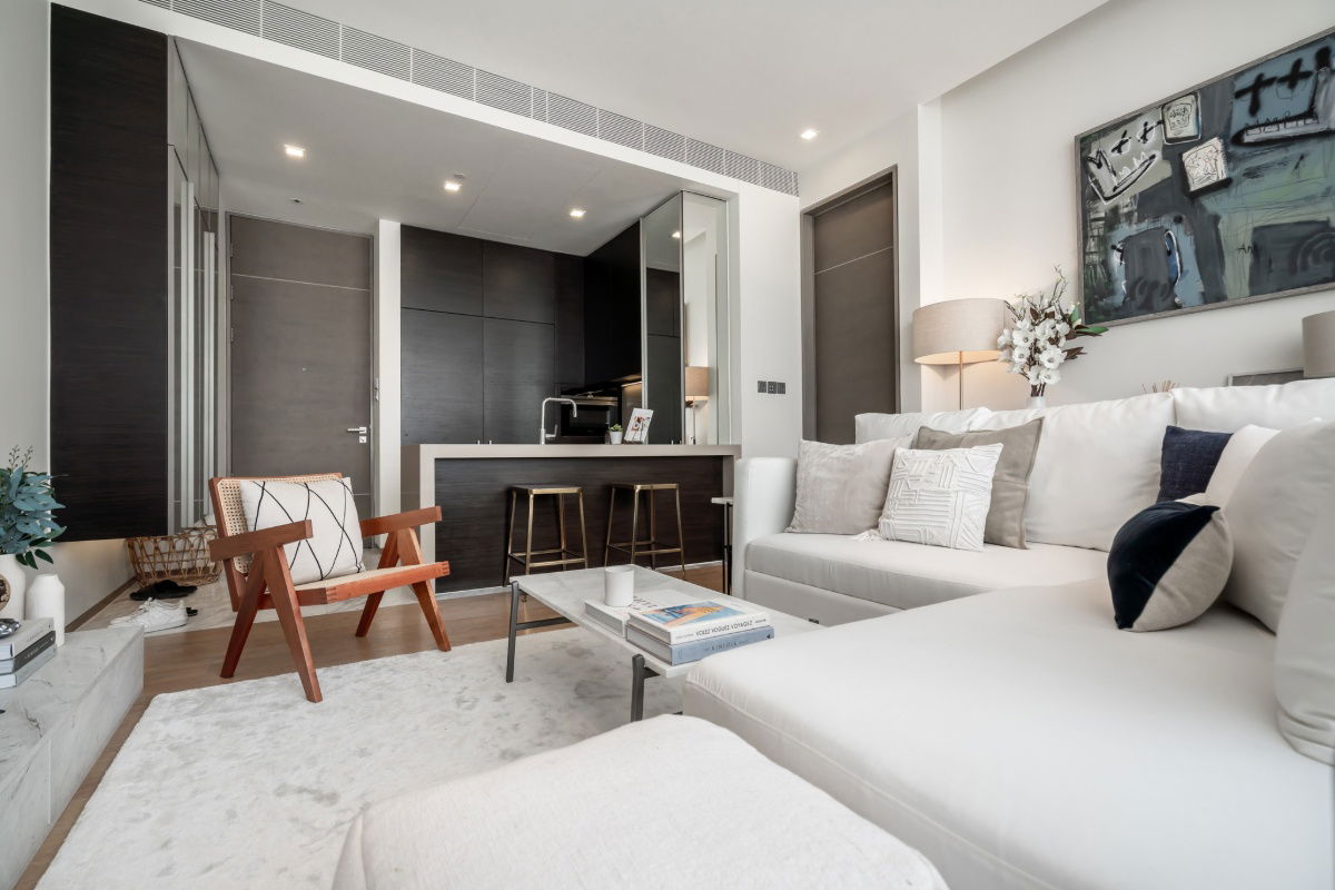 picture For Rent - Saladaeng One , Ultimate Luxury 1 bedroom 1 bathroom Ready to move in - 3/11