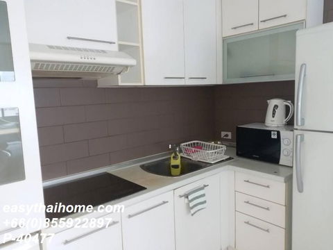 P-40477 Condo for rent Grand Park View Asoke fully furnished (Confirm again when visit). 
