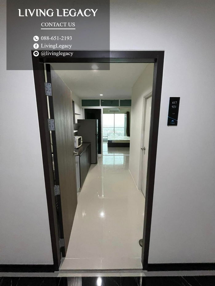 รูป LWAD7QR4 ให้เช่าคอนโด Asakan Place Srinakarindra 29.5 ตร.ม. ชั้น 33 line id : @livinglegacy - รูปที่ 7/12