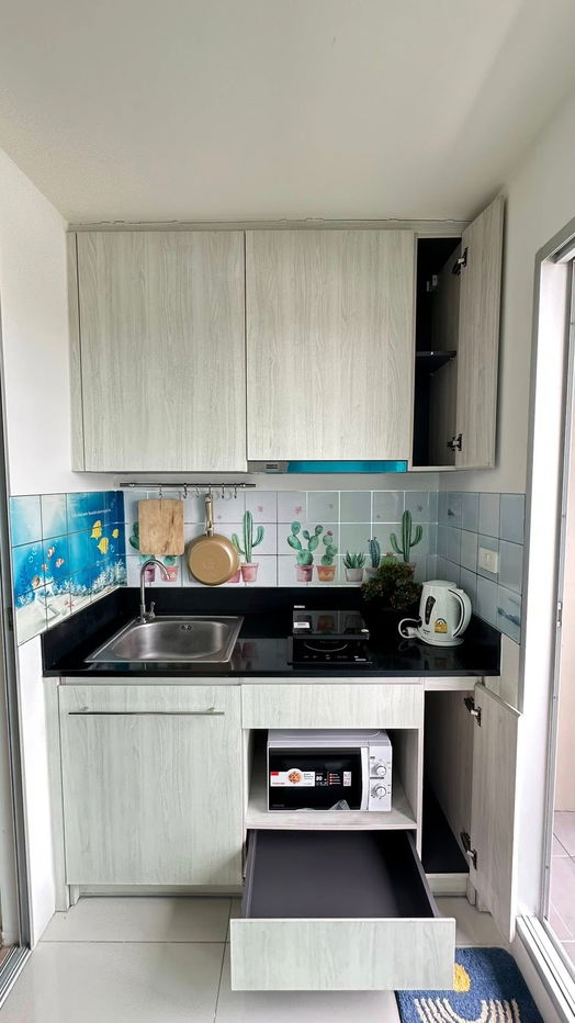 รูป PFD-05421  ให้เช่าคอนโด นิช โมโน สุขุมวิท-ปู่เจ้า นัดชมห้อง ■ line : @propertyfinder - รูปที่ 8/12