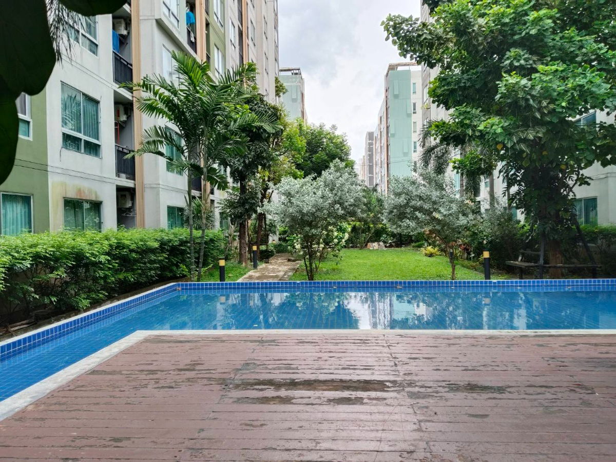 รูป ขายคอนโด วี คอนโด ลาดกระบัง เฟส A ห้องวิวสวน บรรยากาศดี  รีโนเวทใหม่ทั้งห้อง สวย สะอาด - รูปที่ 15/21