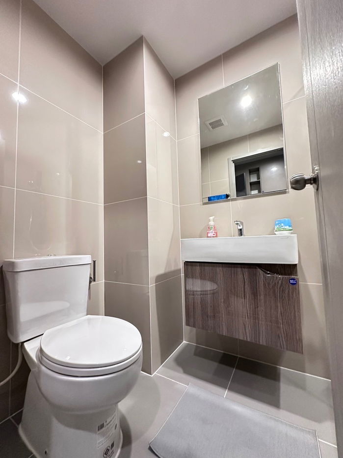 รูป ให้เช่า 𝗜𝗗𝗘𝗢 รามคำแหง-ลำสาสี สเตชั่น 🏡 มีเครื่องซักผ้า ใกล้รถไฟฟ้าลำสาลี‼️#ตอบแชทไว 🔥🔥   รหัส T10 - รูปที่ 5/7