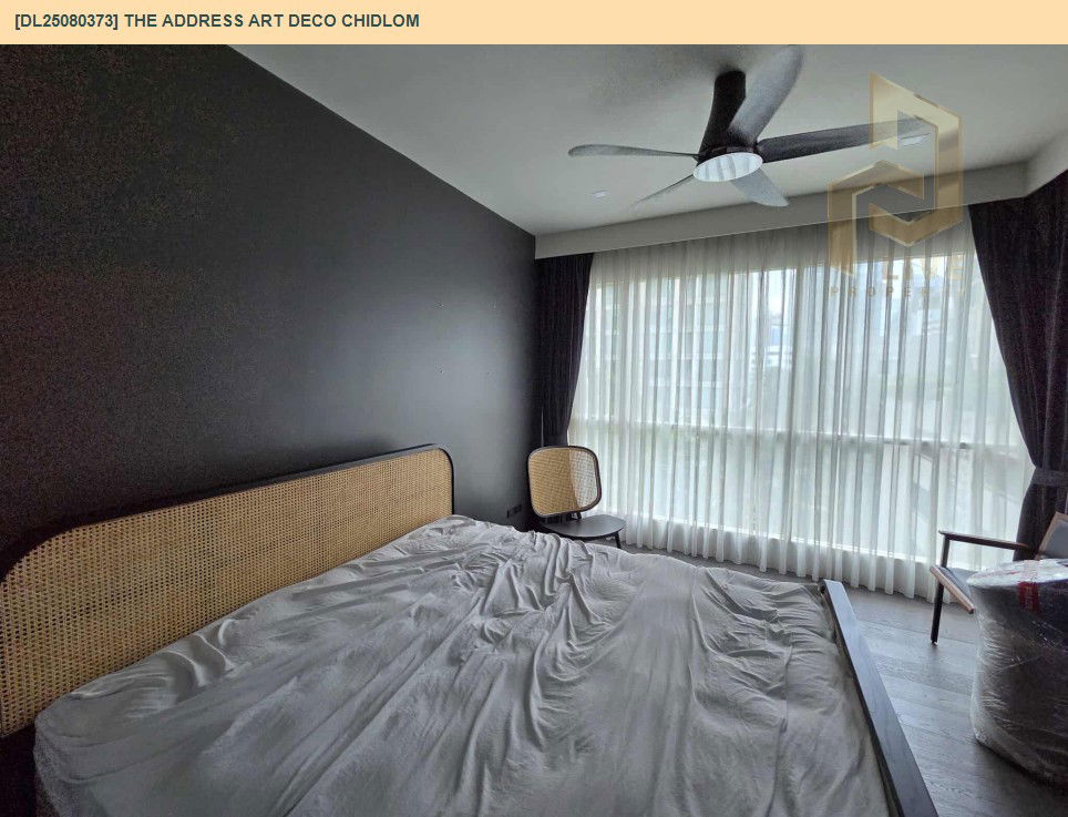picture DL25080373 Condo for rent, The Address Art Deco Chidlom near BTS Chit Lom, ready to move in, call urgently 0656133286 LineID @655ebbvc - 6/10