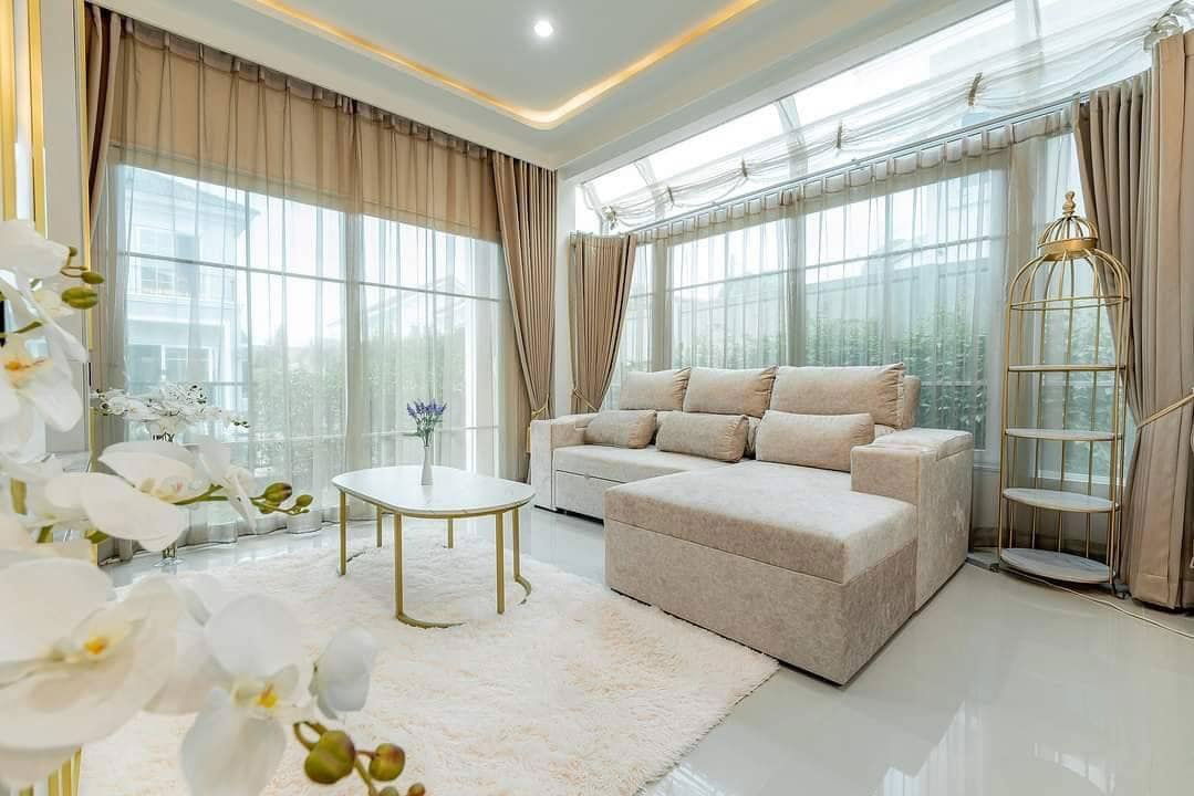 picture 🔥🔥 Urgent for rent ‼️ Just drag your suitcase and move in. Very new house 📌 Single house, Grandio Ramintra - Wongwaen 🟠#PO2306_257 - 6/21