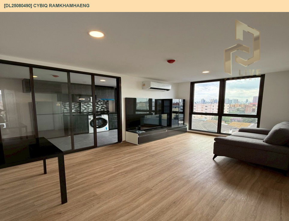 picture DL25080490 Condo for rent, CYBIQ Ramkhamhaeng near -, ready to move in, call urgently 0656133286 LineID @534wlwof - 5/16