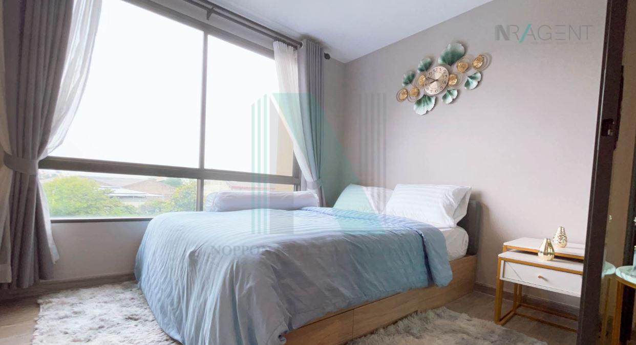 picture For Rent Condo POLIS CONDO SUKSAWAT 64 Building 1, Floor 4,1 bed room, Room size 28 sqm - 6/8