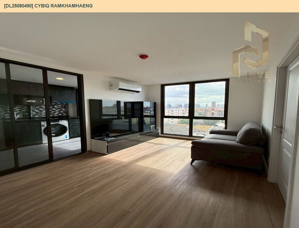 picture DL25080490 Condo for rent, CYBIQ Ramkhamhaeng near -, ready to move in, call urgently 0656133286 LineID @534wlwof - 4/16