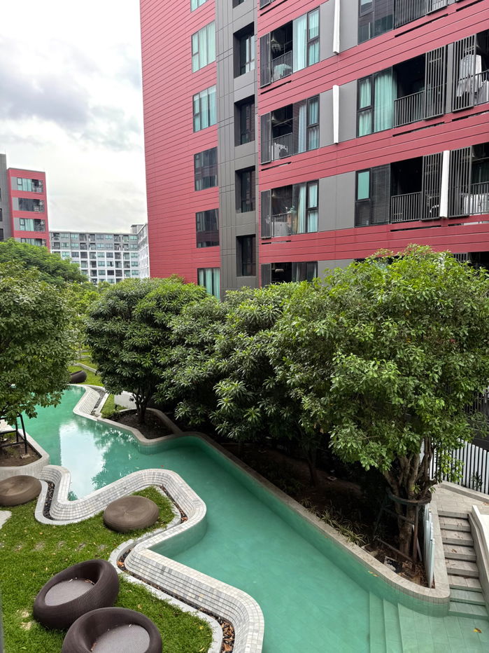 รูป 🏡 ให้เช่า Kave TU💖 แต่งสวย ไม่เคยปล่อยเช่า  ✨ ตึก B ชั้น 2 วิวสระน้ำ  - รูปที่ 11/13