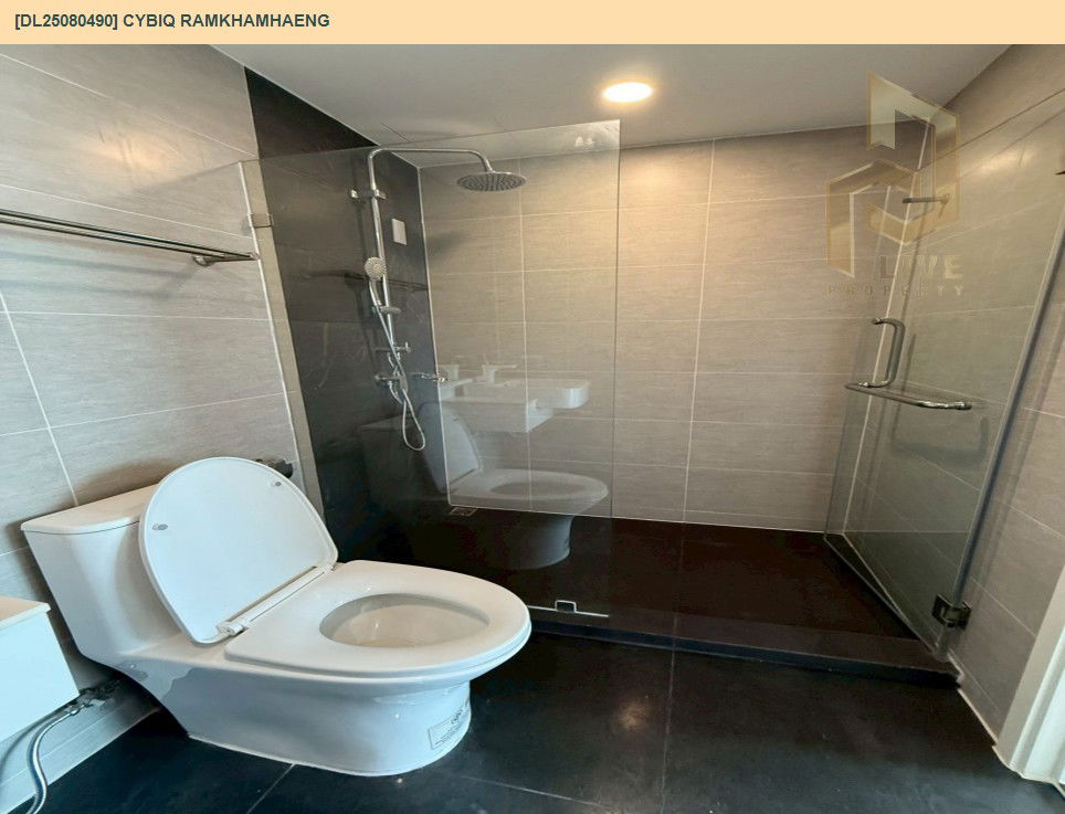 picture DL25080490 Condo for rent, CYBIQ Ramkhamhaeng near -, ready to move in, call urgently 0656133286 LineID @534wlwof - 12/16