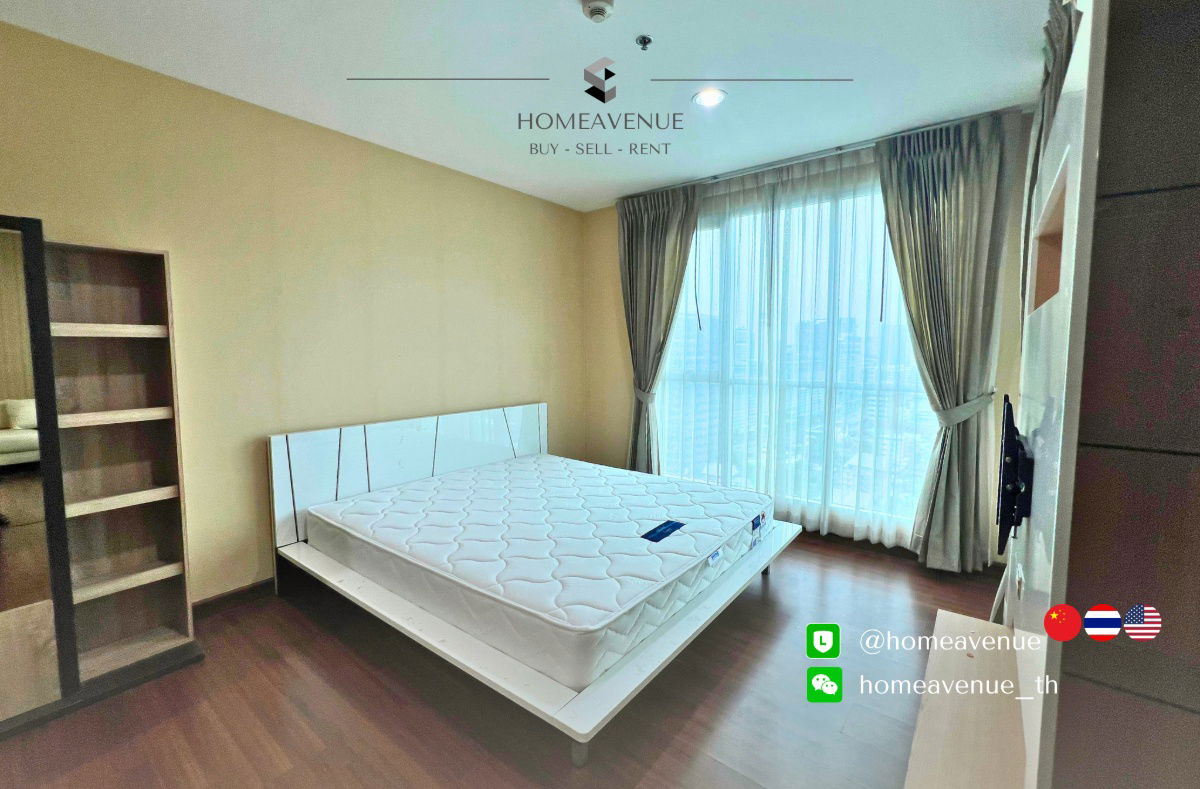 picture RHYTHM Ratchada ✨ Renovated unit, ready to move in 🚇 Next to MRT Ratchadaphisek | Line: @homeavenue 💥HA-1217 - 3/7