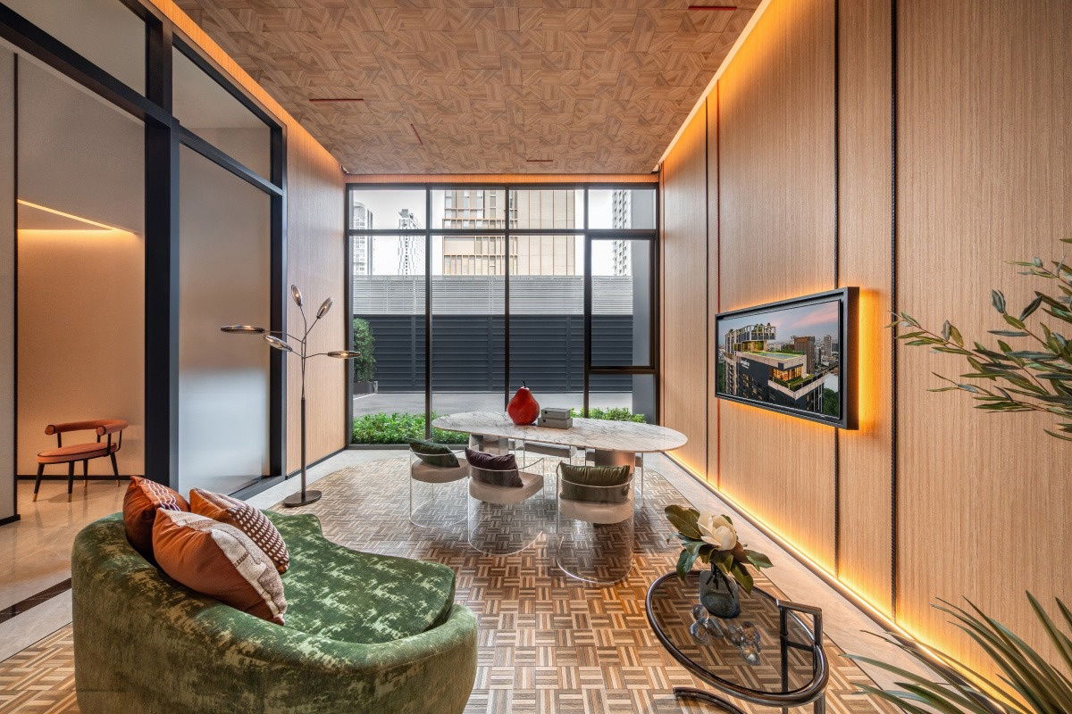 picture Aspire Onnut Station 1 Bedroom 30.8 sqm. Fully Furnished with All Appliances - 24/28