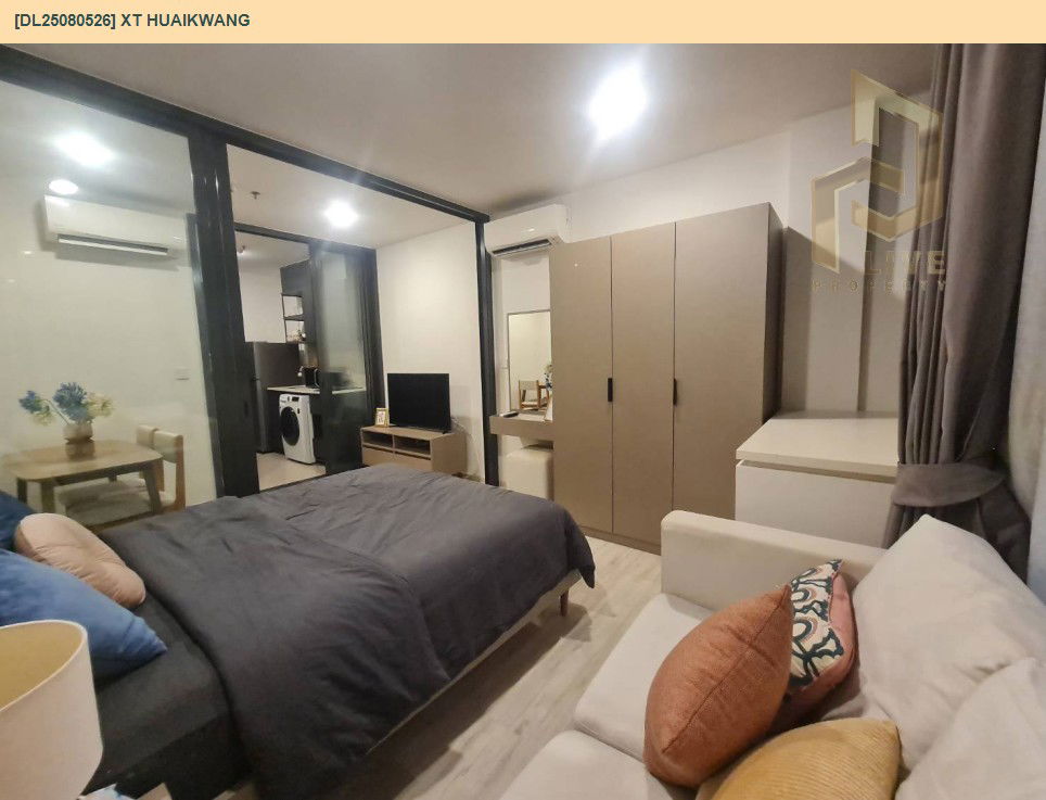 picture DL25080526 Condo for rent, XT HUAIKWANG near MRT ห้วยขวาง, ready to move in, call urgently 0656133286 LineID @655ebbvc - 4/9