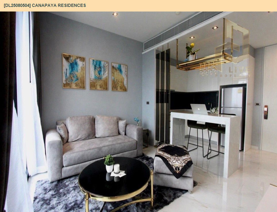 รูป DL25080504 ให้เช่าคอนโด คณาพญา เรสซิเดนซ์ (Canapaya Residences) ใกล้ - พร้อมเข้าอยู่ โทรด่วน 0638692663 LineID @655ebbvc - รูปที่ 5/11