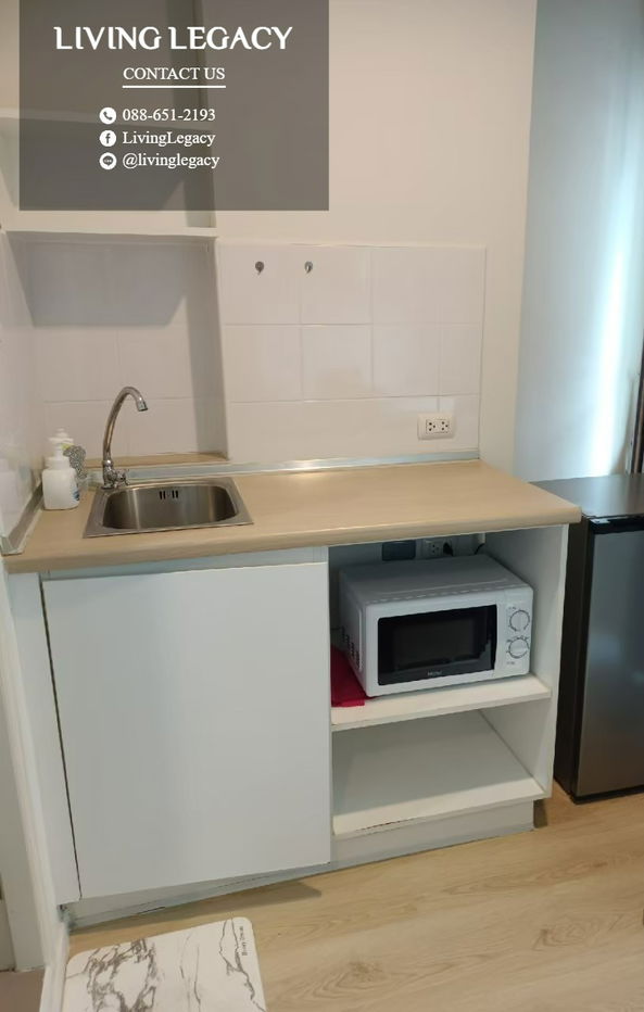 picture SO0X5K Condo For Rent Lumpini Ville Onnut - Phatthanakan 23 Sq.M. Floor 8 Building C2 line id : @livinglegacy - 8/11