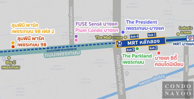 picture Rent now !!! 🔥🔥🔥 🎉LPN Park Petkasem 98: Lumpini Park Petchkasem 98🎉 ✅ Building C, Floor 1, 34 sqm. Line : @BZProperty - 5/16
