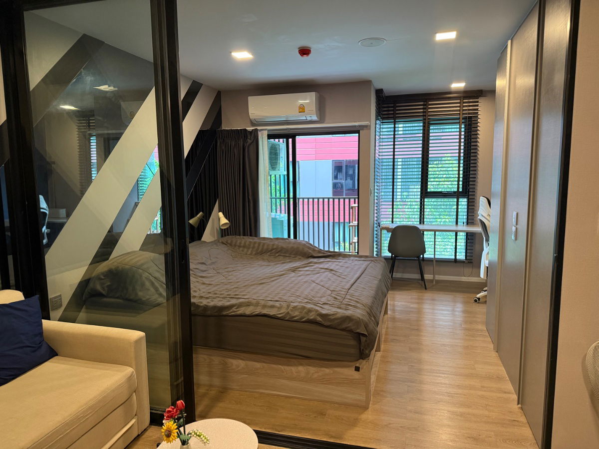 รูป 🏡 ให้เช่า Kave TU💖 แต่งสวย ไม่เคยปล่อยเช่า  ✨ ตึก B ชั้น 2 วิวสระน้ำ  - รูปที่ 1/13