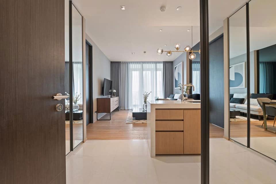 รูป ✅ ✅ BEATNIQ Sukhumvit 32 , Super Luxury 1 ห้องนอน ตกแต่งครบ พร้อมเข้าอยู่ ติดต่อไลน์ @bktasset หรือโทร 095-325-8928 - รูปที่ 9/11