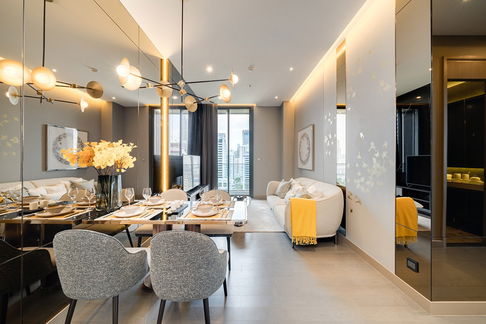 For Rent - The ESSE at Singha Complex , Super Luxury 2 bedrooms 2 bathrooms