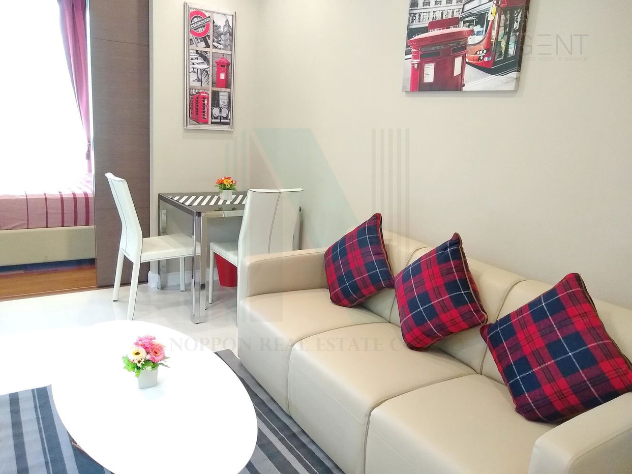 picture For Rent Condo THE METROPOLIS SAMRONG INTERCHANGE Building A, Floor 14,1 bed room, Room size 35.00 sqm - 7/8
