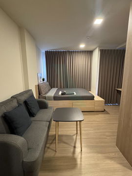 For Rent Condo THE MUVE BANGNA Building A, Floor 5,Studio, Room size 25 sqm