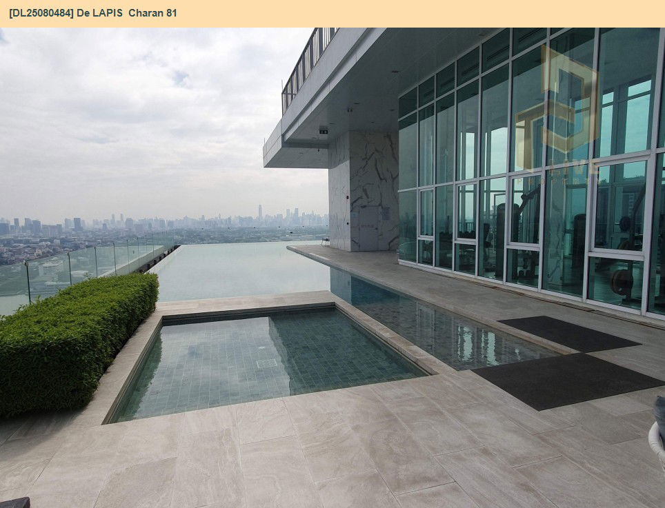 รูป DL25080484 ให้เช่าคอนโด เดอ ลาพีส จรัญ 81 (De LAPIS  Charan 81) ใกล้ MRT บางพลัด พร้อมเข้าอยู่ โทรด่วน 0638692663 LineID @534wlwof - รูปที่ 11/13