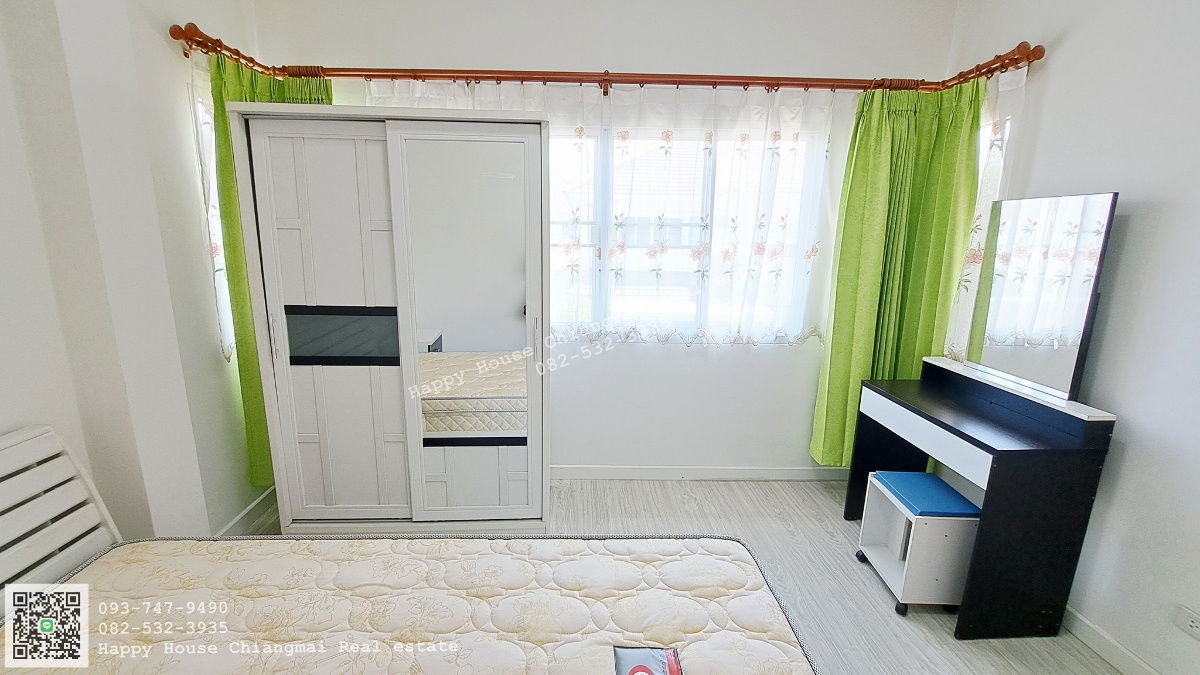 รูป ให้เช่า บ้านเดี่ยว 2 ชั้น ในหมู่บ้านดีญ่า วาเล่ย์ สารภี โทร 082-532-3935 - รูปที่ 21/30