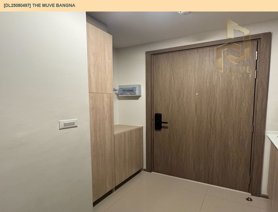 รูป DL25080497 ให้เช่าคอนโด เดอะ มูฟ บางนา (THE MUVE Bangna) ใกล้ - พร้อมเข้าอยู่ โทรด่วน 0638692663 LineID @534wlwof - รูปที่ 8/16