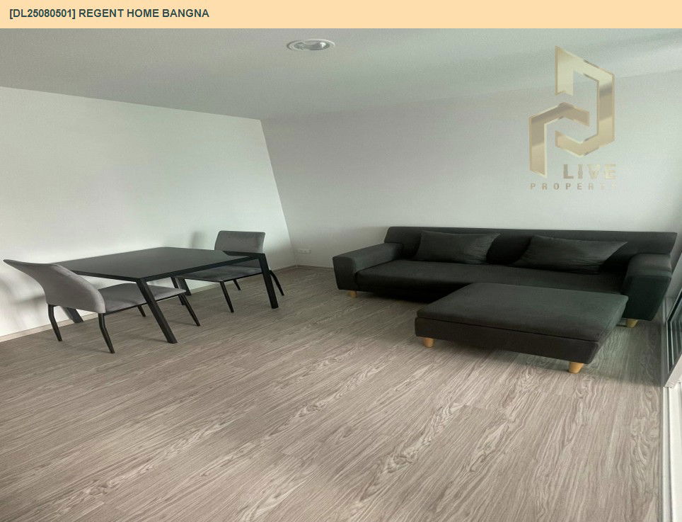 รูป DL25080501 ให้เช่าคอนโด รีเจ้นท์ โฮม บางนา (Regent home bangna) ใกล้ BTS บางนา พร้อมเข้าอยู่ โทรด่วน 0638692663 LineID @655ebbvc - รูปที่ 4/9