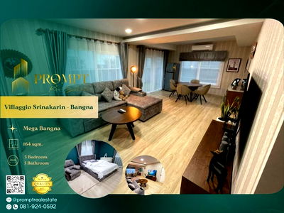 Houses for rent : UV01847 - Villaggio Srinakarin - Bangna
