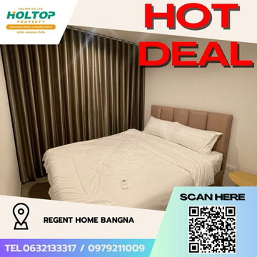 #Z1939💥170868🔥ให้เช่าคอนโด Regent Home Bangna 