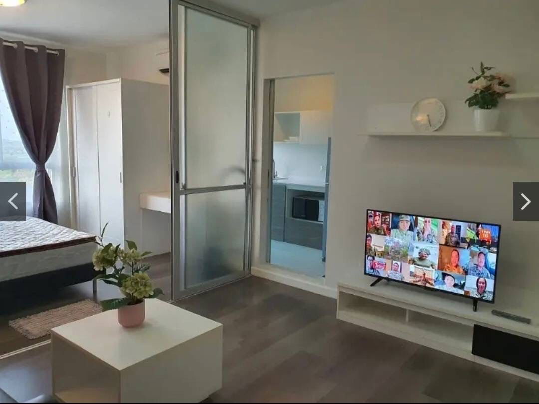 picture 📌𝐔𝐏𝐃𝐀𝐓𝐄 𝐑𝐎𝐎𝐌 𝟐𝟎𝟐𝟓📌 Condo for rent at Campus Resort Bangna [Beautiful built-in room+washing machine] ID LINE: atccity 💻 - 7/9
