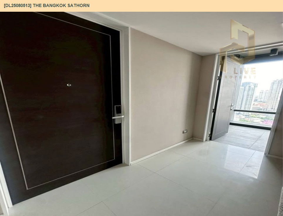 picture DL25080513 Condo for rent, The Bangkok Sathon near BTS สุรศักดิ์, ready to move in, call urgently 0656133286 LineID @655ebbvc - 12/12