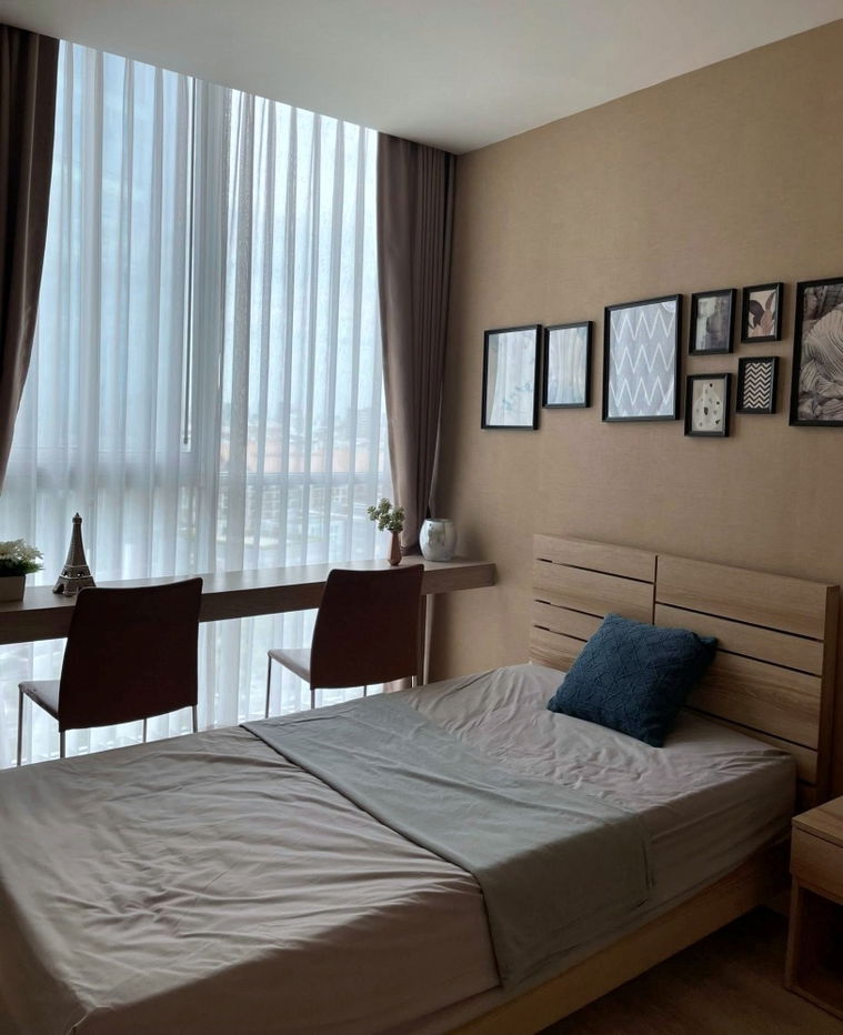 picture TA6916📲LineID @556ryccg 🚄2 Bedroom 39sqm Noble Revolve Ratchada2 Fully furnished near subway MRT Thailand Cultural Center, Esplanade - 10/11