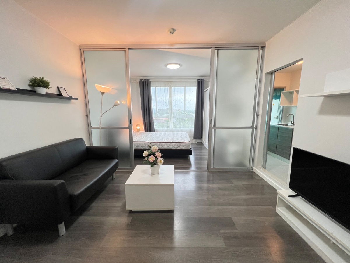 picture 📌𝐔𝐏𝐃𝐀𝐓𝐄 𝐑𝐎𝐎𝐌 𝟐𝟎𝟐𝟓📌 Condo for rent at Campus Resort Bangna [Beautiful built-in room+washing machine] ID LINE: atccity 💻 - 1/9